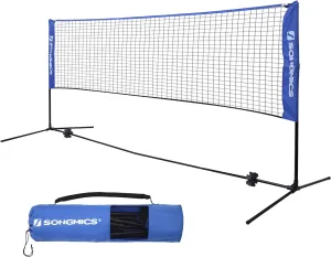 Adjustable Tennis Badminton Volleyball Net, Portable | SONGMICS