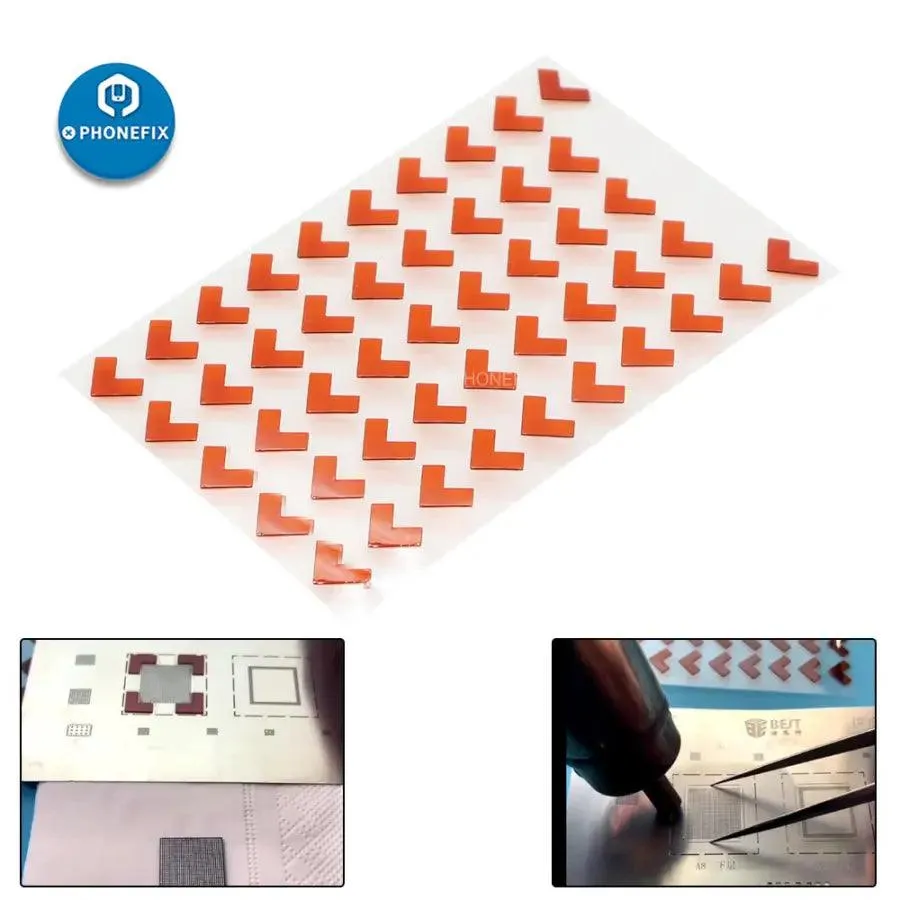 BEST 3D Tin Planting Net Repair Chip Fixing Sticker