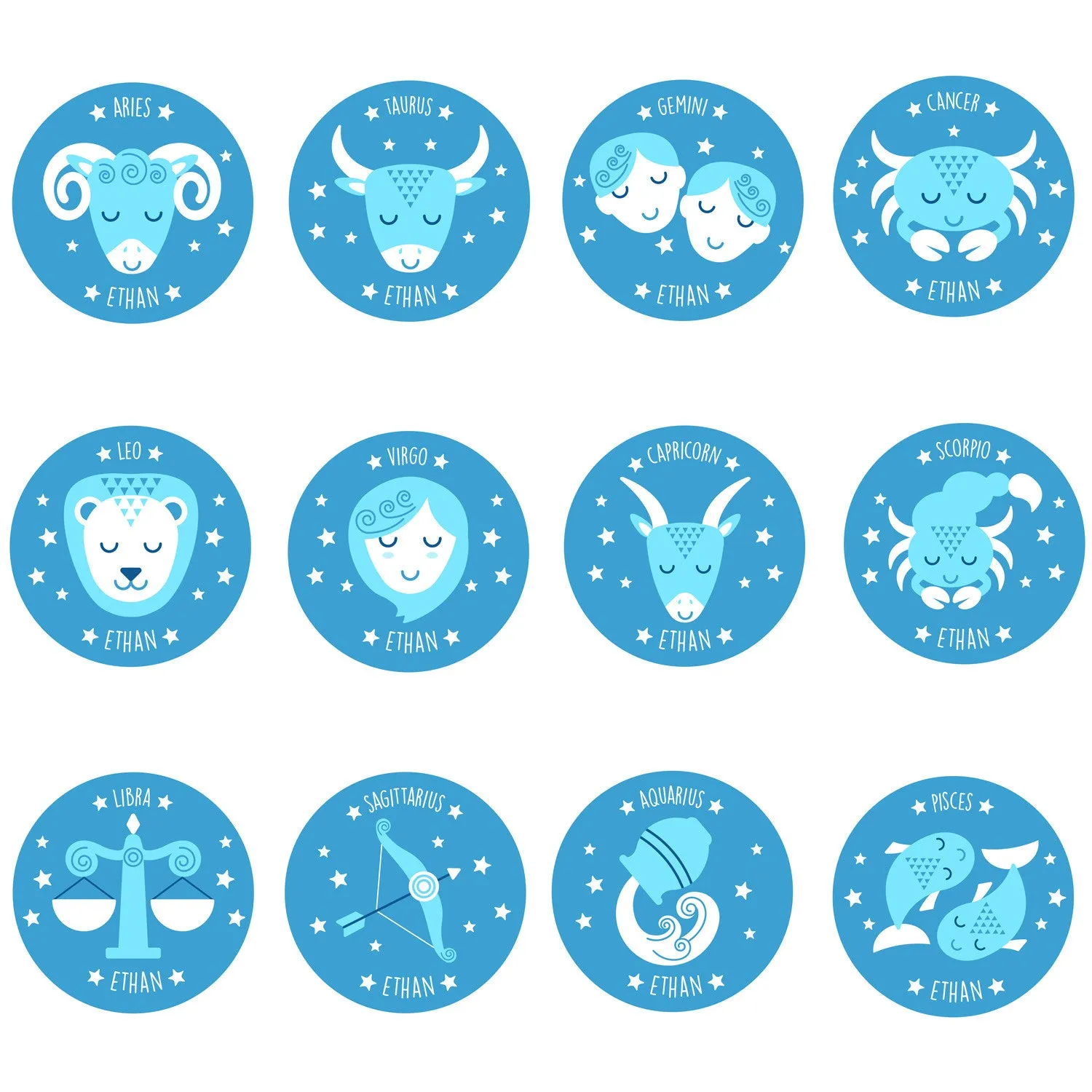 Children's Personalised Zodiac Mini Mug
