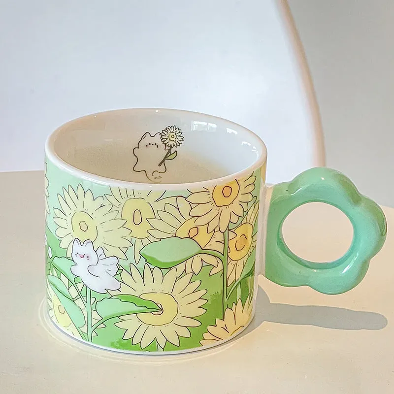 Hello Flower Mug