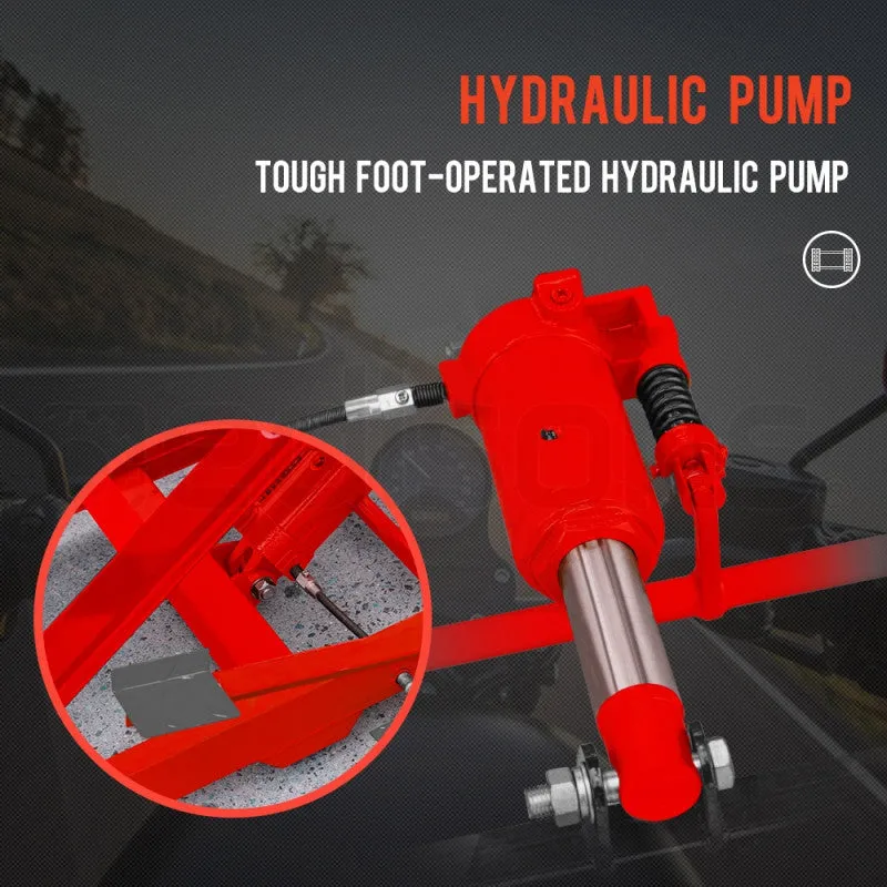 Motorcycle Hoist Platform 1000Llb / 450Kg RRP $879 Colour all Red