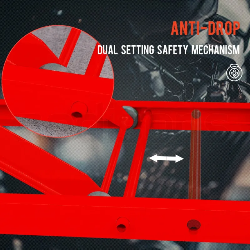 Motorcycle Hoist Platform 1000Llb / 450Kg RRP $879 Colour all Red