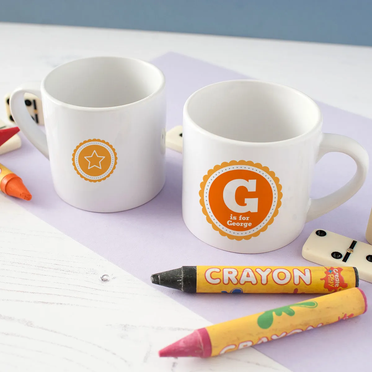 Personalised Monogram Ceramic Children's Mug