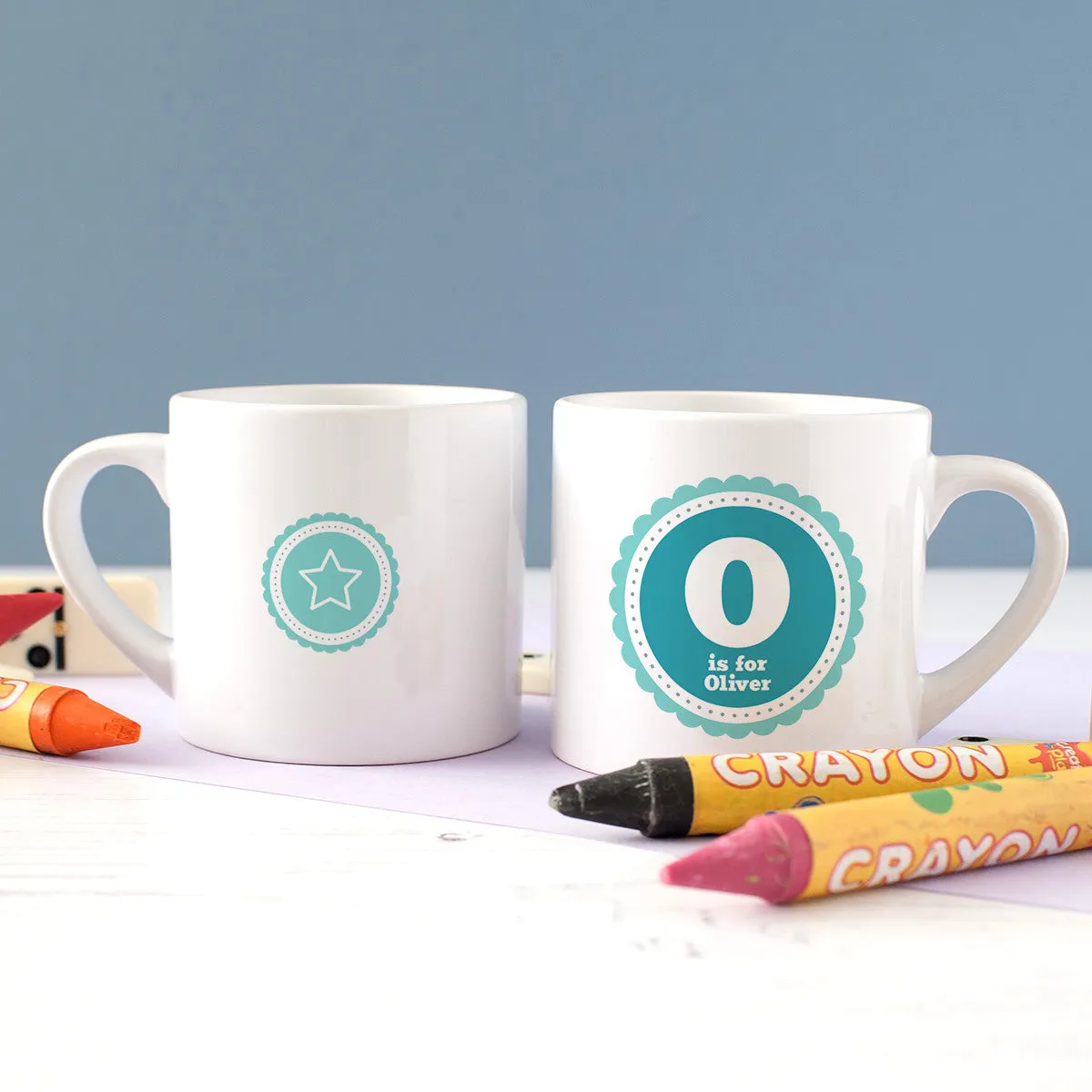 Personalised Monogram Ceramic Children's Mug