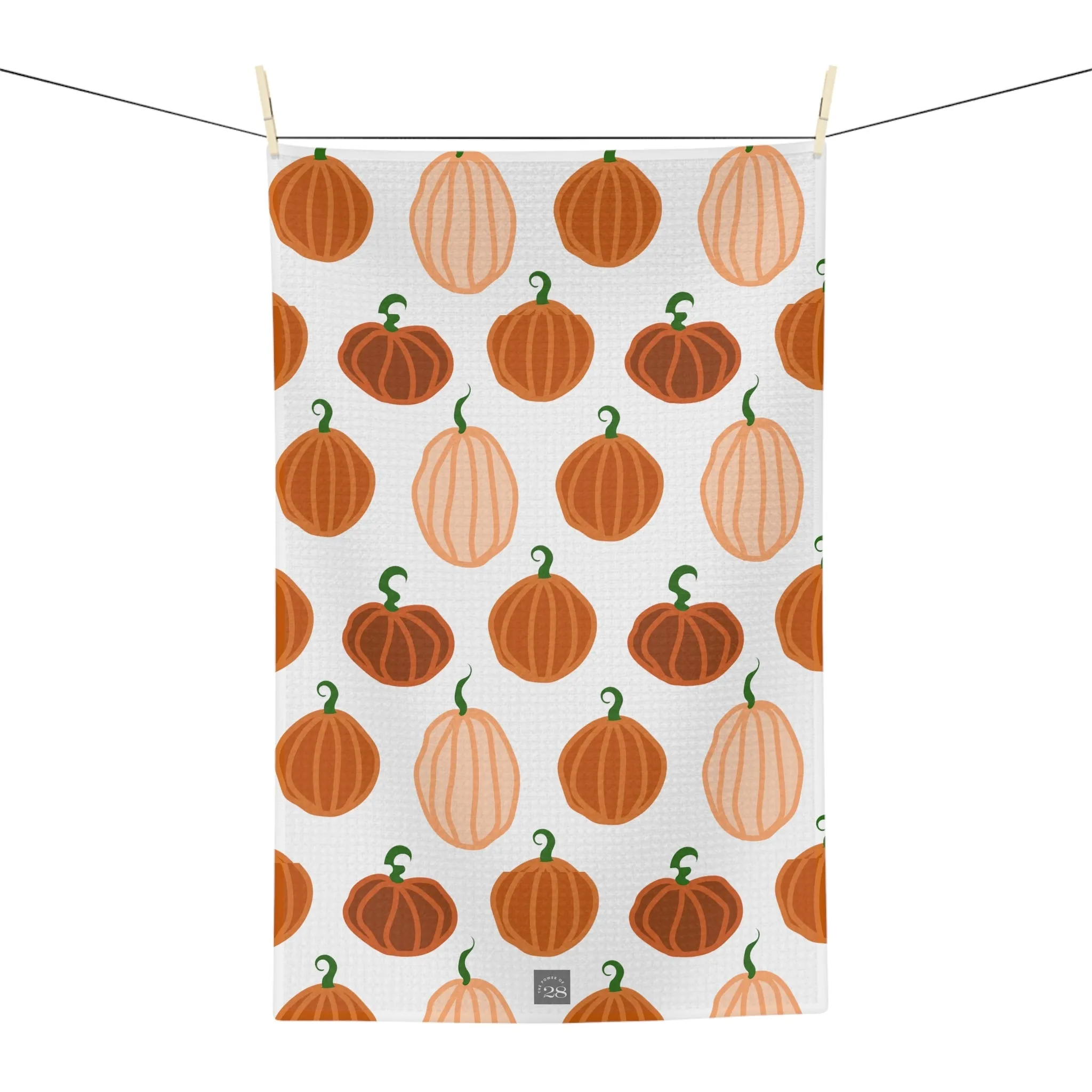 Pumpkin Tea Towel