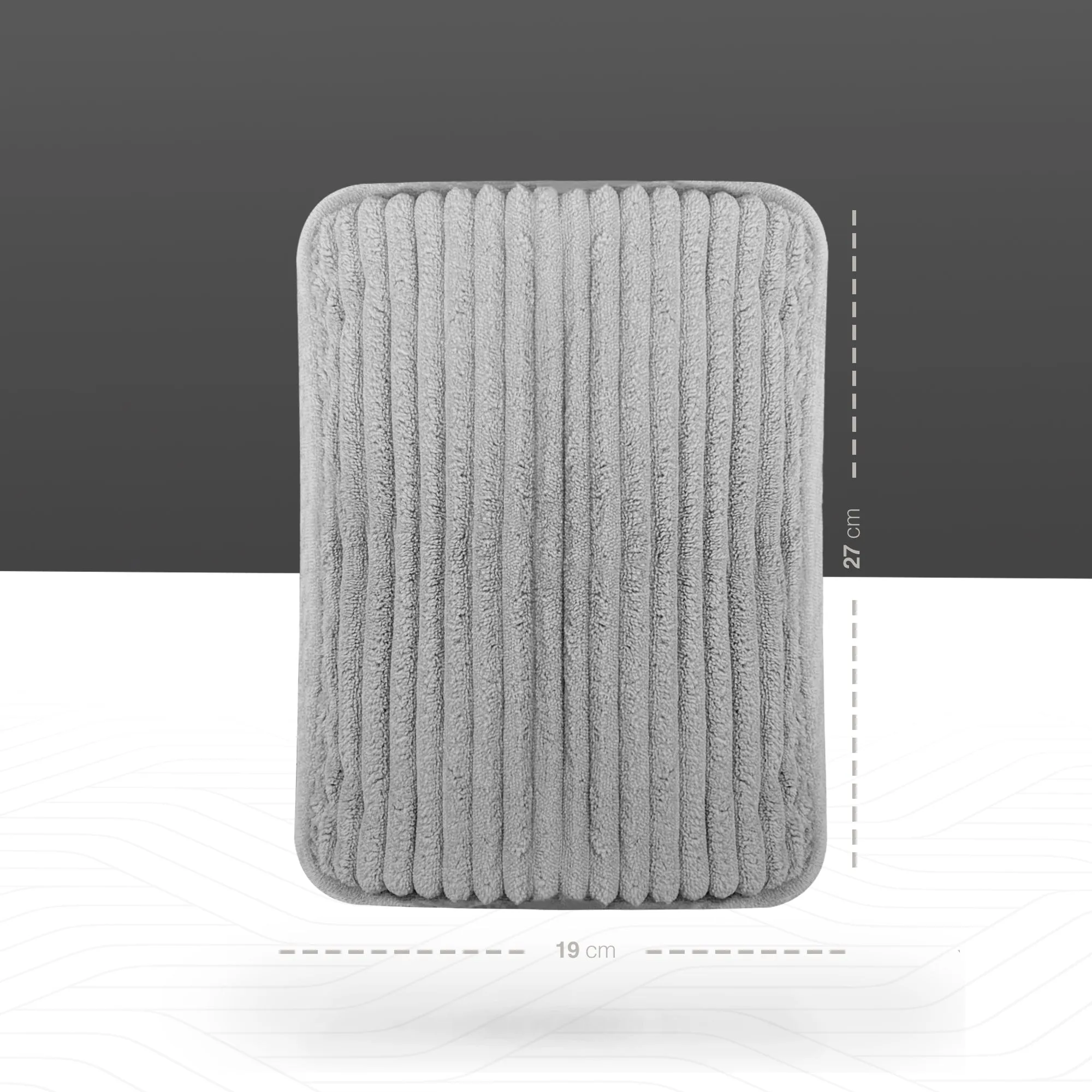 Rechargeable Electric Hot Water Bottle - Hand & Body Warmer, Fast Heating & Auto-Shut Off Function