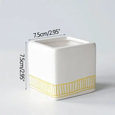 Small Ceramic Flower Pots