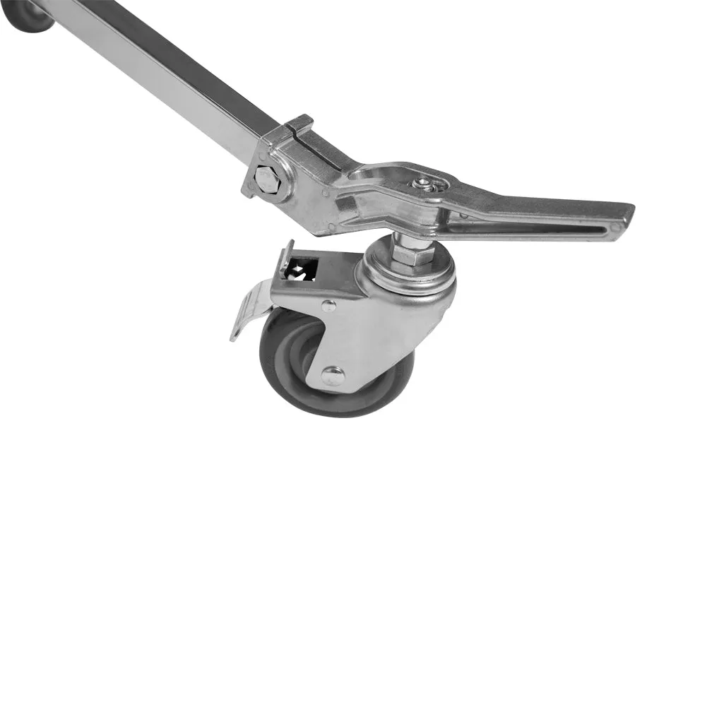 Spectrum 430cm Heavy Duty Studio Boom Combi C-Stand With Castor Wheels (40kg Load)