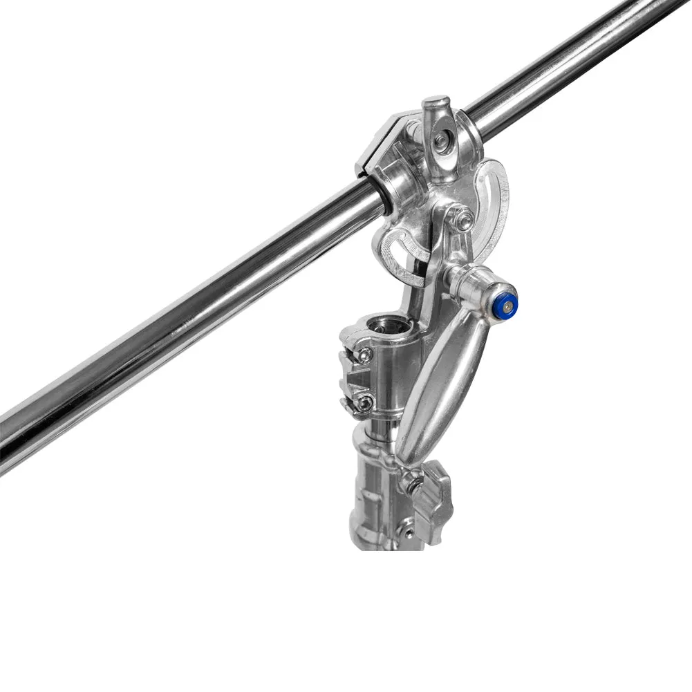 Spectrum 430cm Heavy Duty Studio Boom Combi C-Stand With Castor Wheels (40kg Load)