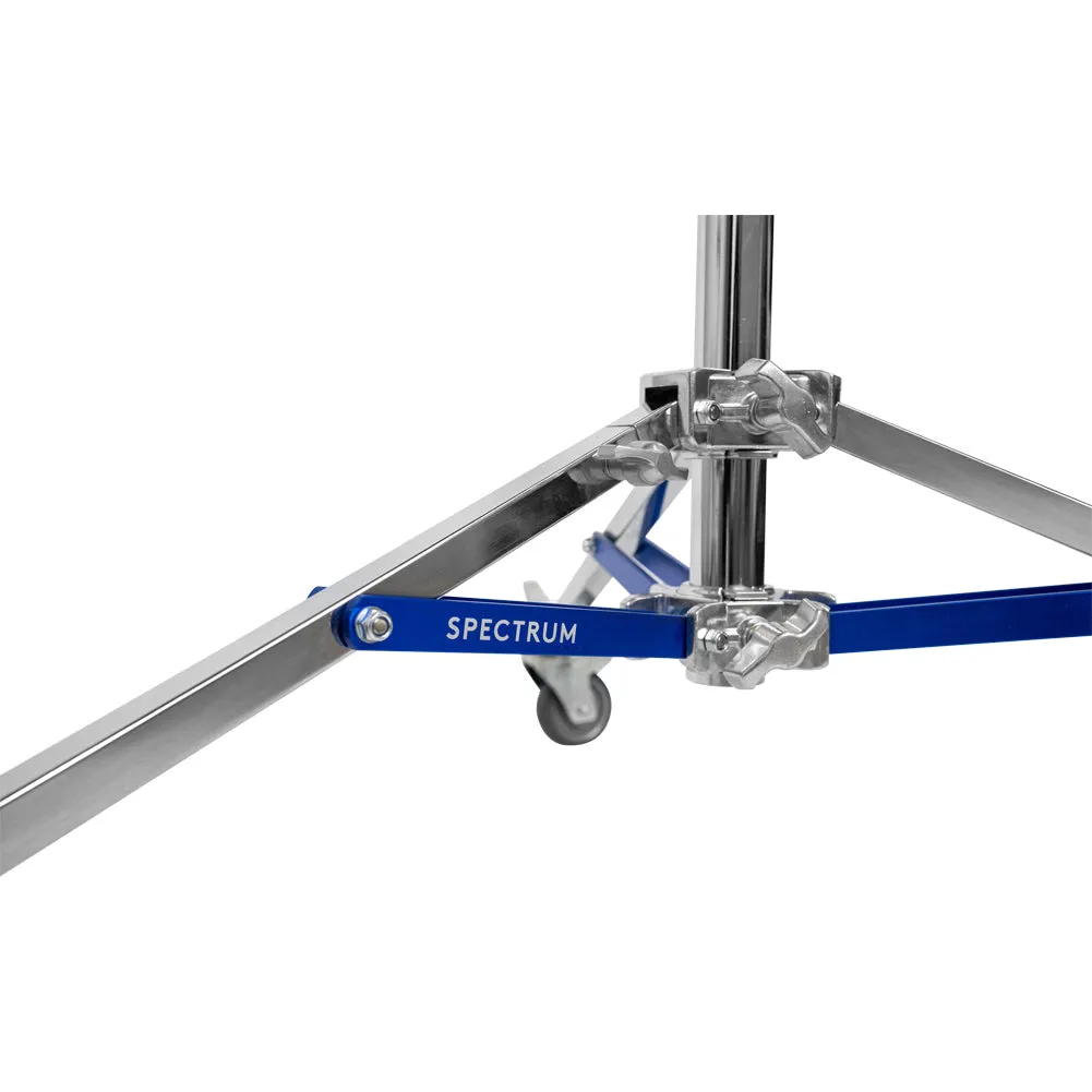 Spectrum 430cm Heavy Duty Studio Boom Combi C-Stand With Castor Wheels (40kg Load)