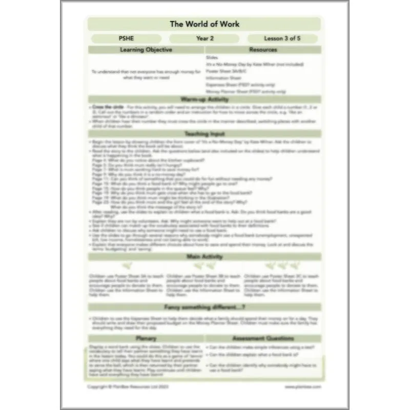 The World of Work