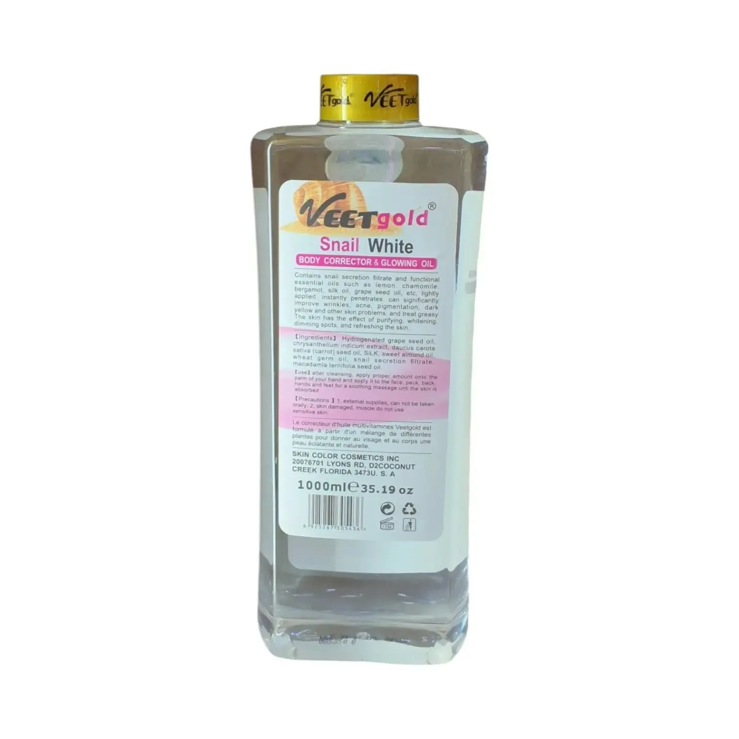 Veetgold Snail White Multi-Purpose Oil 1000ml